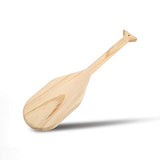 Pllieay 15 Inch Wooden Paddle, Unfinished Solid Pine Paddle with Oar Shape, Natural Color Wood Greek Paddle Craft, Ideal for Craft Lovers Pllieay