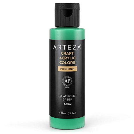ARTEZA ARTZ-3714 Art-Paints, A606 Shamrock Green Craft ARTEZA