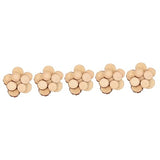 Abaodam 50 Pcs Round Wood Chips Unfinished Wood Slices Unfinished Wood Circles Nativity Crafts for Kids Wood Rounds Flower Pot Decorations Key Decors Abaodam