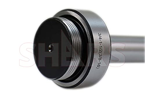 Shars 2" Boring Head + 3/4" Straight Shank + 1/2" C6 Boring Bar 9 Pcs Set 202-8042+202-8004+404-7120 M] Shars