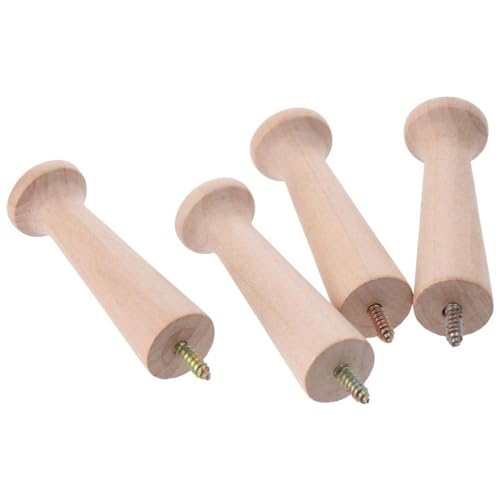 hobbyhub 20PCS Wooden Shaker Peg,Solid Unfinished Wood Shaker Racks for Hanging Coat Hat Bags Towel hobbyhub