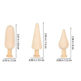Kisangel 80pcs Unfinished Wood Crafts Wood Tree Figures and Mushroom DIY Craft for Arts and Crafts Projects Kisangel