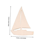 18 Pcs Blank Wooden chip Decorate Seaside Accessories Natural Wood Slices Beach Wood Carving Bamboo Wood Manual Crafts Blank Ornaments Wood Grain COHEALI