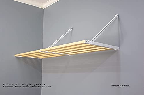 Rhino Shelf Universal Garage Storage Kit - 8 feet Rhino Shelf