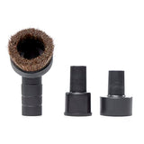 CRAFTSMAN CMXZVBE38785 1-1/4 in. Natural Hair Dusting Brush Wet/Dry Vac Attachment with 1-7/8 in. and 2-1/2 in. Adapters Craftsman
