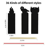 Scratch Paper Art Set for Kids 36PCS Scratch Paper Bookmarks Magic Scratch Bookmarks for Crafts Gift Christmas Supplies Rainbow Scratch Diy Craft Kit yuntop