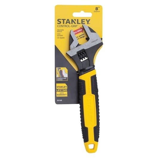 Stanley 90-948 8-Inch Adjustable Wrench Stanley
