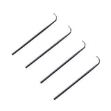 YANTAISIYU 4 Pcs Ventilating Needles for Lace Wig + 1 Blue Holder Ventilating Needle Kit for Wig Making YANTAISIYU