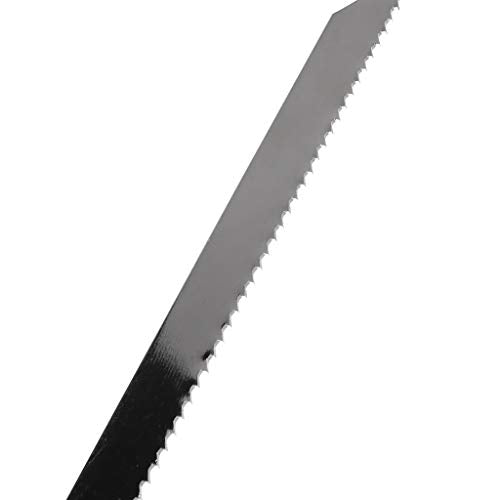 KUKALE Power Tool, Stainless Steel 300mm Reciprocating Power Saw Blade With Fine Tooth Effective For Cutting Wood Woodworking Tool Supplies KUKALE