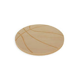 Basketball Unfinished Wooden Shape Craft Cutout DIY Unpainted 3D Plaque 6 Inches BestPysanky