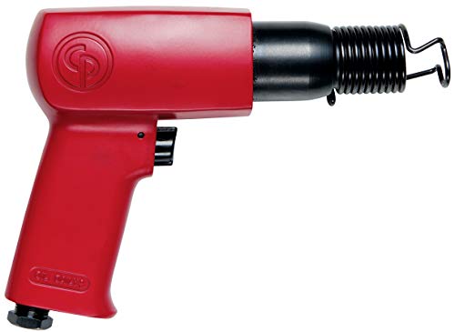 Chicago Pneumatic CP7111 - Air Hammer, Welding Equipment Tool, Construction, 0.401 Inch (10.2mm), Round Shank, Stroke 2.64 in / 67 mm, Bore Diameter - WoodArtSupply