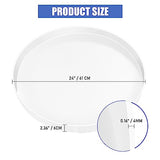 24" Large Resin Table Molds, Large Resin Mold Round Silicone,Epoxy Table Mold for Charcuterie Board, River Resin Coffee Table, DIY Art Home Sienson