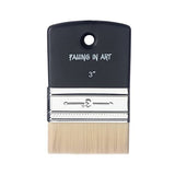 Falling in Art Flat Paddle Paint Brush, Scale Brush for Oil and Acrylic Paints,3 Inch Falling in Art