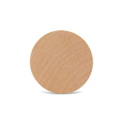 Wooden Circles 2 x 1/4 Inch Wooden Discs - 25 Pieces Ready to Paint and Decorate- Wood Burning -Jewelry Making, Crafts and DIY Projects - Easy to