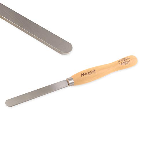 Hurricane Turning Tools, HTT-261W, M2 HSS, 3/4" Round Nose Scraper for Woodturning Hurricane Turning Tools