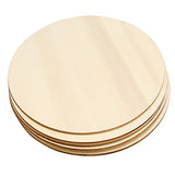 KOHAND 6 PCS 20 Inch Wood Circles, Unfinished Wood Rounds Large Wood Circle Blanks Wooden Circle Cutouts, Round Wood Discs for Crafts, Door Hanger, KOHAND