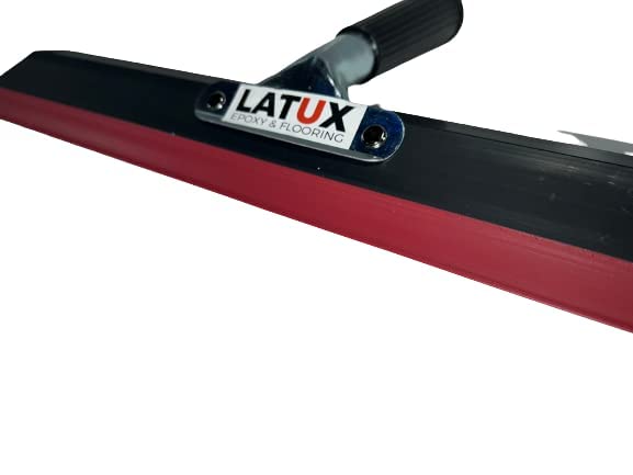 Clear Epoxy Resin Coating for Floors & Counter Tops, 100% Solids, Self Leveling - 3 Gallon Kit + Latux Squeegee - WoodArtSupply