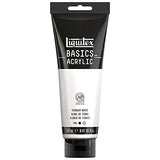 Liquitex BASICS Acrylic Paint, 250ml Tube, Titanium White, 8.45 Fl Oz (Pack of 1) Liquitex