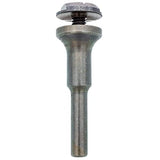 TJR© Mounting Mandrel for Cut-Off Wheels - Versatile 3/8-inch Arbor Hole and ¼-inch Stem with Dual Locking Options with Screwdriver and Wrench - Die TJR