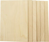 WOOCHE 3mm 1/8" x 8" x 12" Baltic Birch Plywood, 6 Pcs Craft Wood Sheets with Grade B/BB Veneer, Perfect for DIY Projects, Laser Cutting & Engraving, WOOCHE
