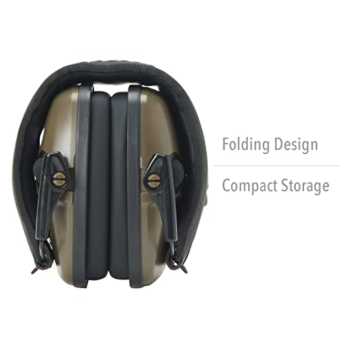Honeywell Ademco Howard Leight Impact Sport Bluetooth 5.0 Electronic Shooting Earmuff (R-02548) Od Green HOWARD LEIGHT