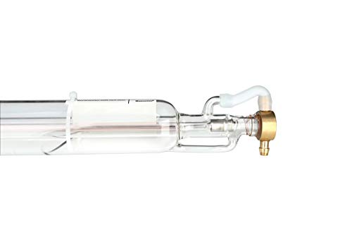 Mssoomm 40W 40 watt Co2 Laser Tube Length 700mm Dia 50mm with Metal Head 3000hr Service Life for CO2 Laser Cutter and Engraver Machine WoodArtSupply