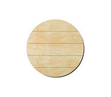 6 Pack of 3 inch Circle shiplap curout , Circle Wood cutouts, Unfinished Shiplap circle wood cutout, DIY Craft wooden cutout WoodArtSupply