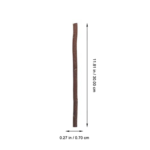 Amosfun Wood Log Sticks Twig Birch Tree Twigs 40pcs 20cm+ 30cm Wood Log Sticks Wood Craft Sticks Photo Props Craft Sticks for DIY Crafts Photo Props Amosfun