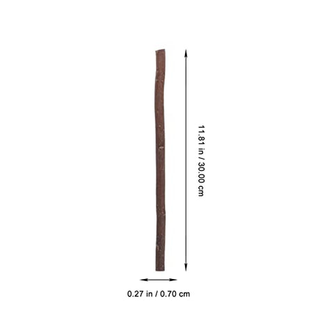 Amosfun Wood Log Sticks Twig Birch Tree Twigs 40pcs 20cm+ 30cm Wood Log Sticks Wood Craft Sticks Photo Props Craft Sticks for DIY Crafts Photo Props Amosfun