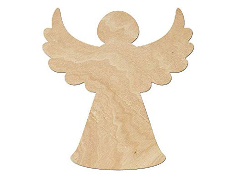 Christmas Tree Angel Wood Cutouts for crafts, Laser Cut Wood Shapes 5mm thick Baltic Birch Wood, Multiple Sizes Available Elliefont Styles