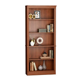 VICTONE Cherry 5-Shelf Wooden Bookcase for Stylish Home Storage VICTONE