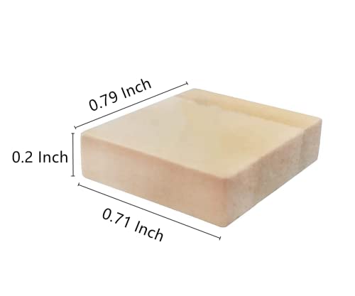 Abbaoww 200 Pcs Wood Blank Letter Tiles Unfinished Blank Wood Squares for Craft, Decoration, Altered Art and Laser Engraving Carving Abbaoww