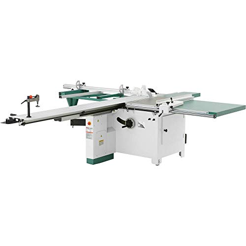 Grizzly Industrial G0699-12" 7-1/2 HP 3-Phase Sliding Table Saw with Scoring Blade Motor Grizzly Industrial