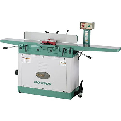 Grizzly Industrial G0490X - 8" x 76" Jointer with Parallelogram Beds and Spiral Cutterhead - WoodArtSupply