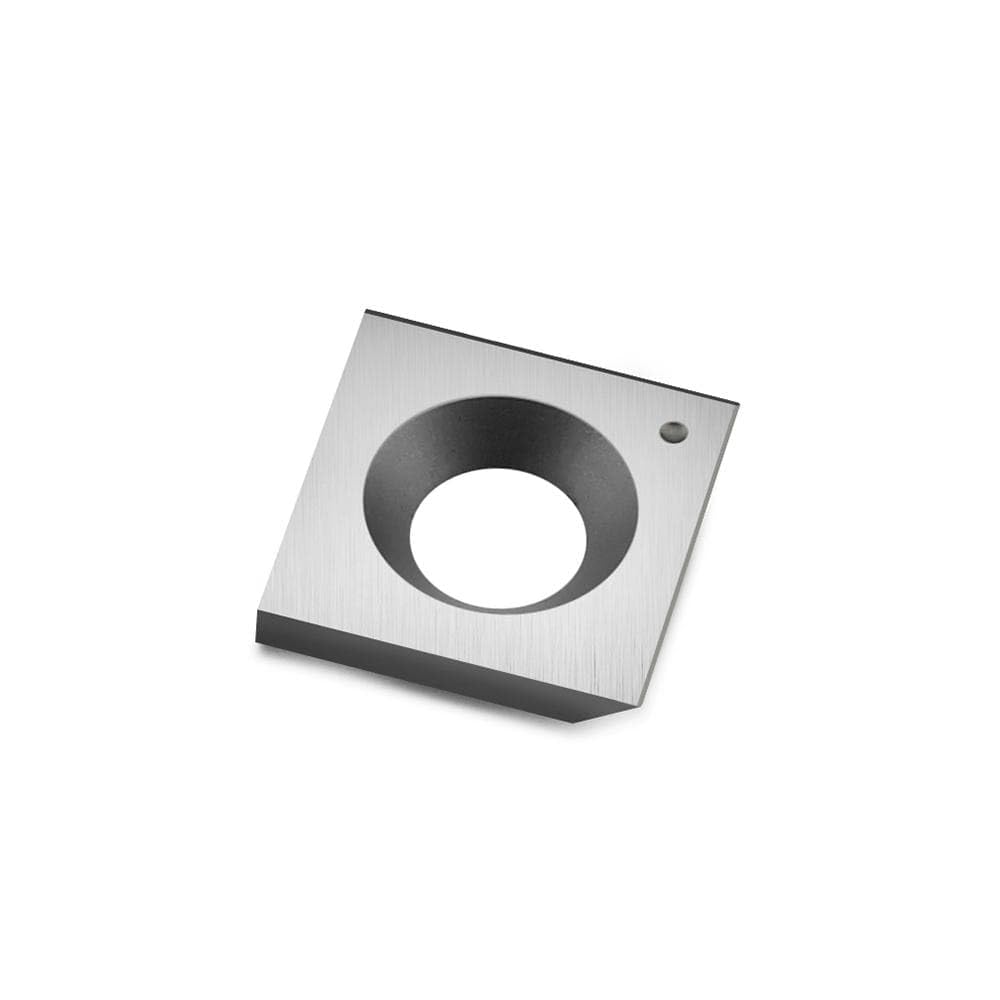 CDBP 14.3mm Square Carbide Inserts Cutters Knives with 2 Cutting Edge 14.3×14.3×2.0mm-50° for King Canada/Rikon/Cutech/Craftex/Magnum/WEN Spiral CDBP