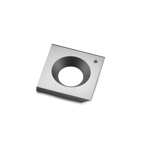 CDBP 14.3mm Square Carbide Inserts Cutters Knives with 2 Cutting Edge 14.3×14.3×2.0mm-50° for King Canada/Rikon/Cutech/Craftex/Magnum/WEN Spiral CDBP