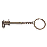 Portable Mini Vernier Caliper Measure Tools for Key Chain Zinc Alloy Calipers Gauge Slide Ruler for Key Woodworking Mini Vernier Caliper Yuly