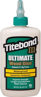 Titebond 1413 III Ultimate Wood Glue, 8-Ounces Titebond