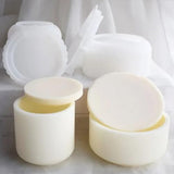 2 PCS Large Jar Resin Mold with Lid Silicone Resin Box Mold, Creative Silicone Pot Molds, for Epoxy Resin Jewelry Trinket Candle Holder Organizer GeoGeoDIY