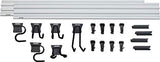 CRAFTSMAN Versatrack Garage Storage System, Storage Rail with 20 Piece Set Mounting Accessories (CMST22000) Craftsman