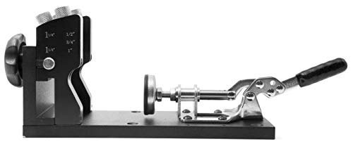 WEN Pocket Hole Jig Kit, Metal, Step Drill Bit, Self-Tapping Screws, and L-Base (WA1527) WEN