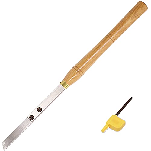 Carbide Parting Tool and Grooving Woodturning Tool 19.68 inches for Wood Turning Lathe Asieg Tool