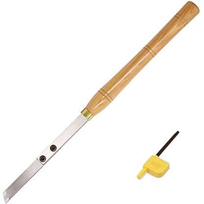 Carbide Parting Tool and Grooving Woodturning Tool 19.68 inches for Wood Turning Lathe