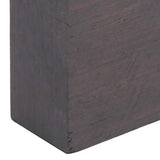 Black Ebony Lumber Blank, DIY Handicraft Wood Handle Musical Instruments Accessories, DIY Handicraft for Turning, Inlays, Tools (70 * 50 * 20mm) CDQL