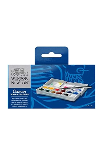 Winsor & Newton Cotman Water Colour Sketchers' Pocket Box 1 pcs sku# 1841676MA