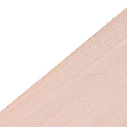 BQLZR 300x200x1.5mm Rectangle Unfinished Unpainted Basswood Wooden Sheets for Craft DIY Hand-Made Project Mini House Building Architectural Model