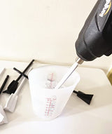 Epoxy Mixer Attachment for Drill Reusable Paint Mixer for Drill Resin Mixer Paint Stirrers Drill mixer Drill Attachment For Resin Molds Mixing (16) NAIVEBLUE