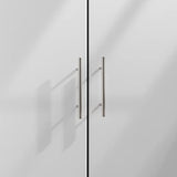 Prepac Elite Functional 6-Piece Garage Cabinets and Storage System Set I, Simplistic Garage Closet Shop Cabinets 16" D x 96" W x 89" H, White, Prepac