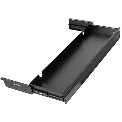 VIVO Extra Large 33 inch Under Desk Sliding Pull-out Drawer or Keyboard Tray for Office Desk, Oversized Storage for Sit Stand Workstation, Slim - WoodArtSupply