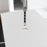 uxcell Square Hole Drill Bit, 1/2 Inch High-Carbon Steel Hollow Chisel Mortise Power Tool for Woodworking uxcell